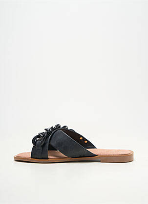 Mules/sabots matière lisse talon plat jusqu'à 3cm noir LPB LES PETITES BOMBES  femme