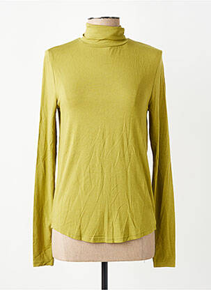 Sous-pull stretch manches longues vert FRNCH femme
