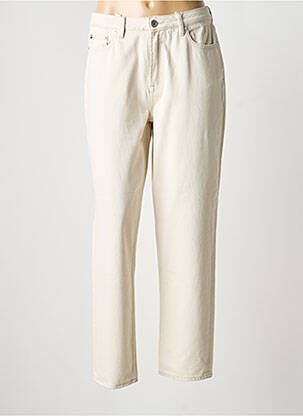 Jeans coupe droite taille normale taille normale beige SAMSOE & SAMSOE femme