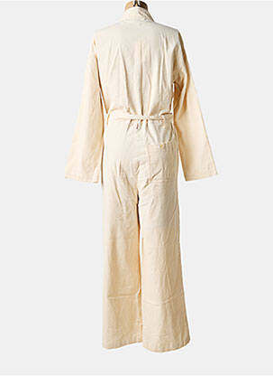 Combi-pantalon fermeture boutonnée sur le devant manches longues beige FRNCH femme