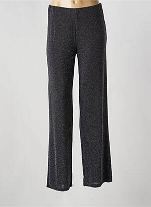 Pantalon large coupe fluide taille normale argent YEST femme