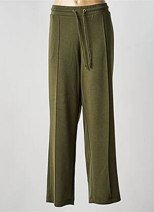 Jogging stretch taille normale vert YEST femme