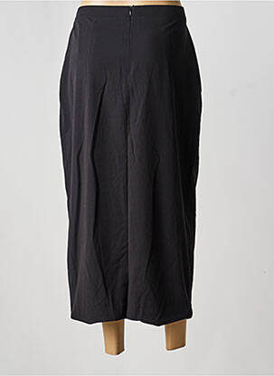 Jupe longue fermeture zippée au dos noir K-DESIGN femme