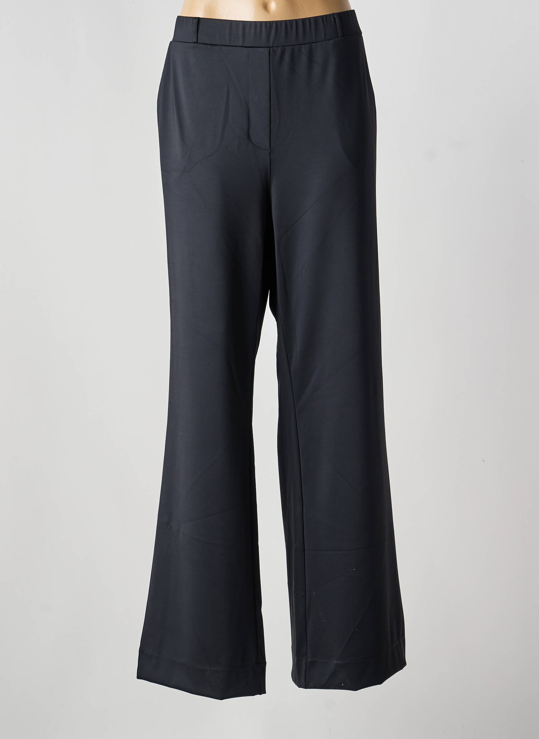 Pantalon large poches taille normale noir YEST femme