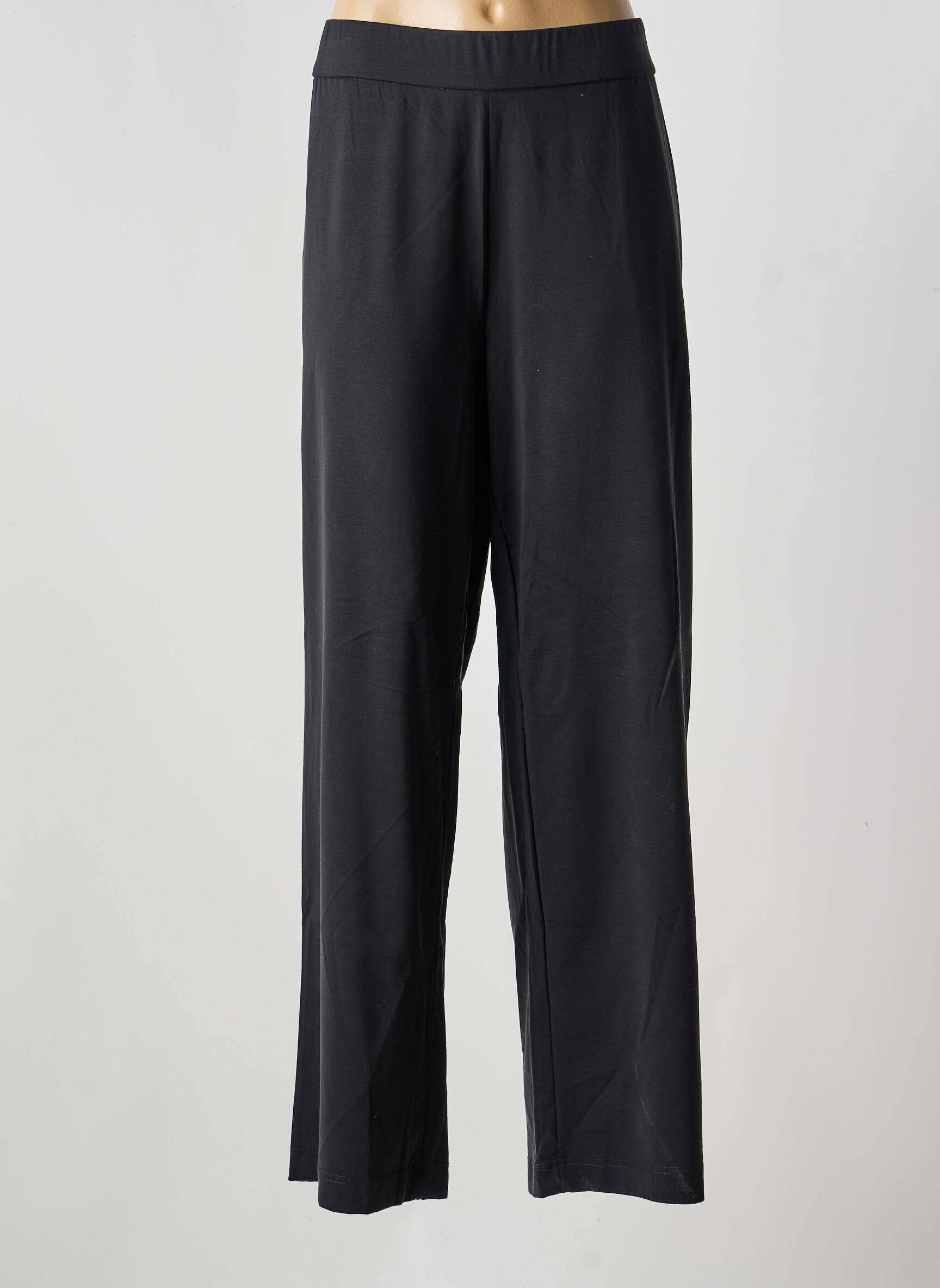 Pantalon large poches taille normale noir YEST femme