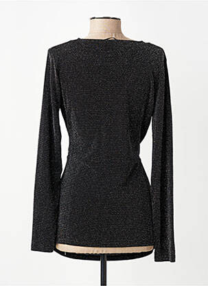 Top manches longues manches longues noir YEST femme