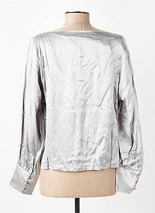 Top manches longues manches longues argent SURKANA femme