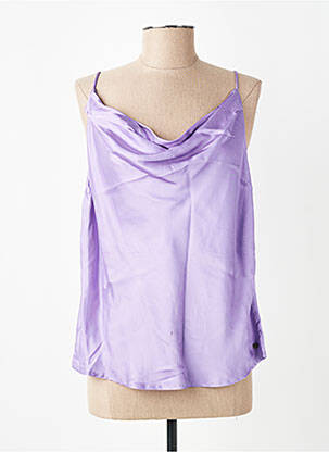 Top sans manche sans manche violet SURKANA femme