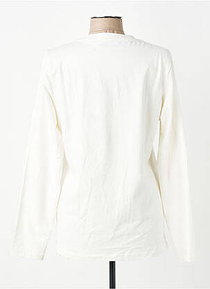 T-shirt manches longues manches longues blanc YES.ZEE femme