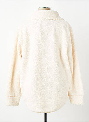 Sweat-shirt manches longues manches longues beige YEST femme