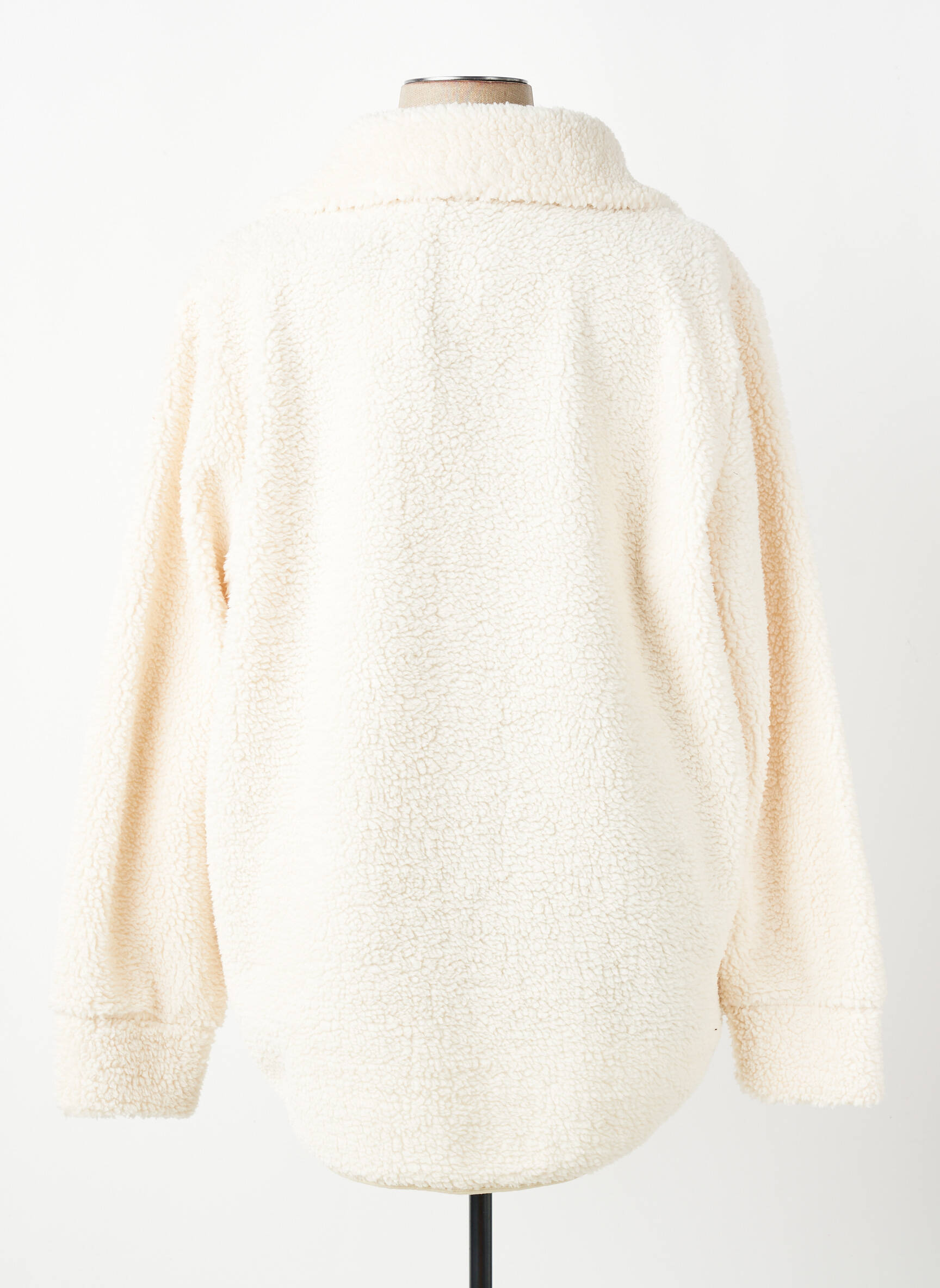 Sweat-shirt manches longues manches longues beige YEST femme
