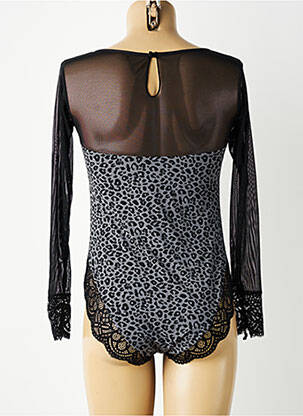 Body lingerie stretch noir ESCORT femme
