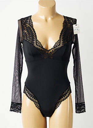 Body lingerie stretch noir STEFFY femme