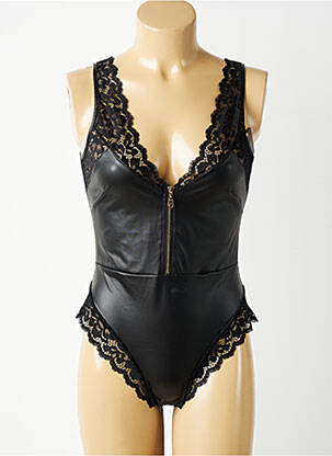Body stretch sans manche noir STEFFY femme