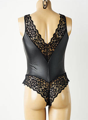Body stretch sans manche noir STEFFY femme