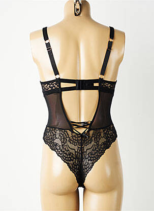 Body lingerie stretch noir VALEGE femme