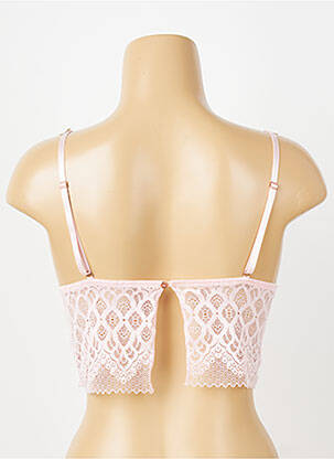 Soutien-gorge sans armature bralettes rose ESCORT femme