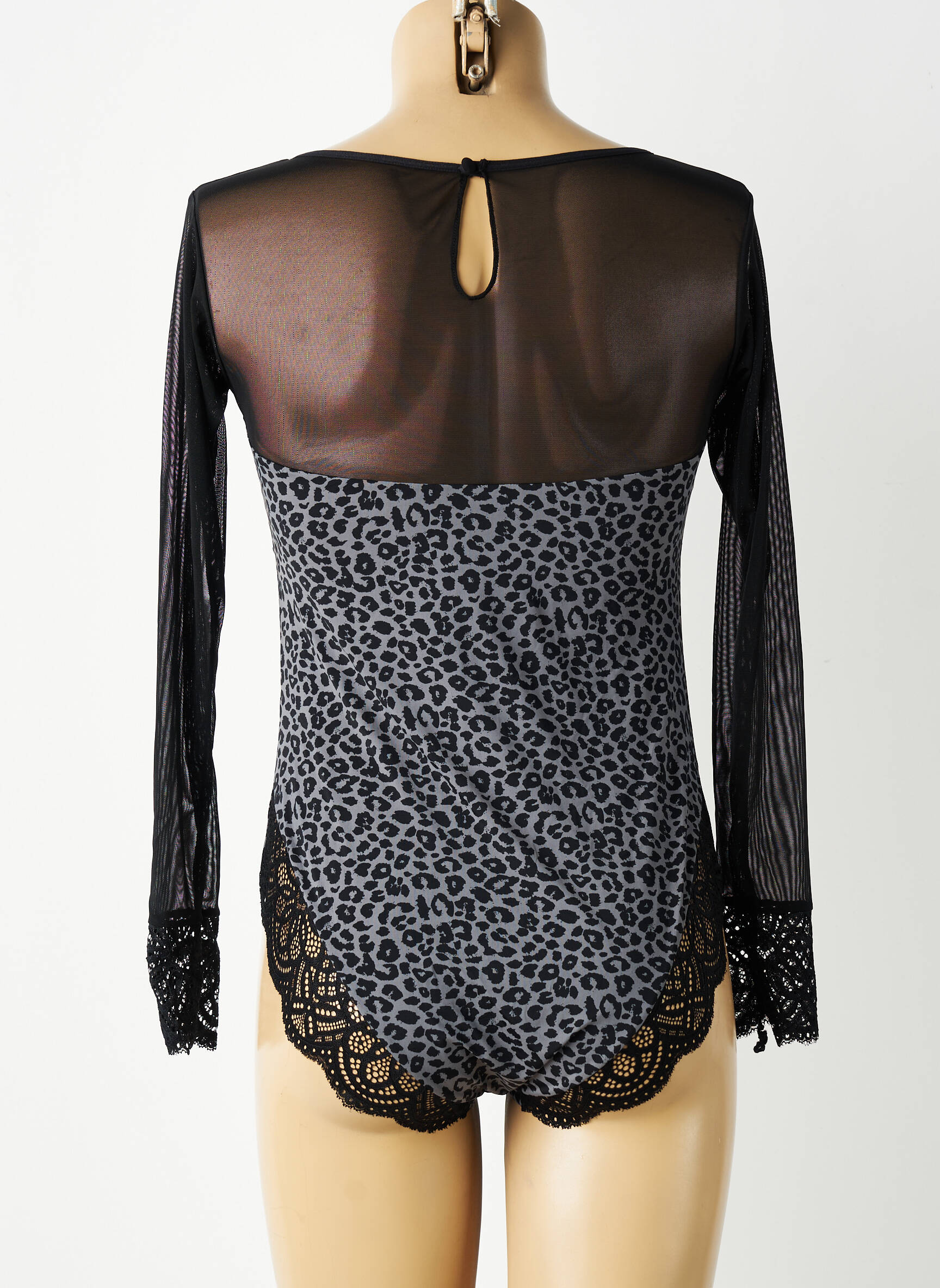 Body lingerie stretch noir ESCORT femme