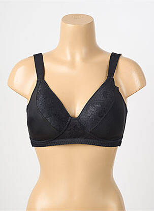 Soutien-gorge sans armature haut soutien-gorge moulé noir SANS COMPLEXE femme