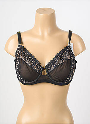 Soutien-gorge haut soutien-gorge emboitant haut soutien-gorge emboitant noir VALEGE femme