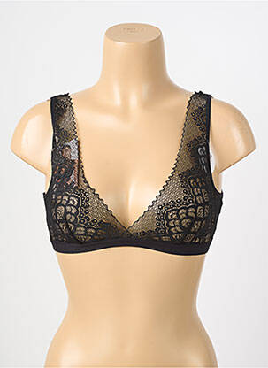 Soutien-gorge sans armature bralettes noir ESCORT femme