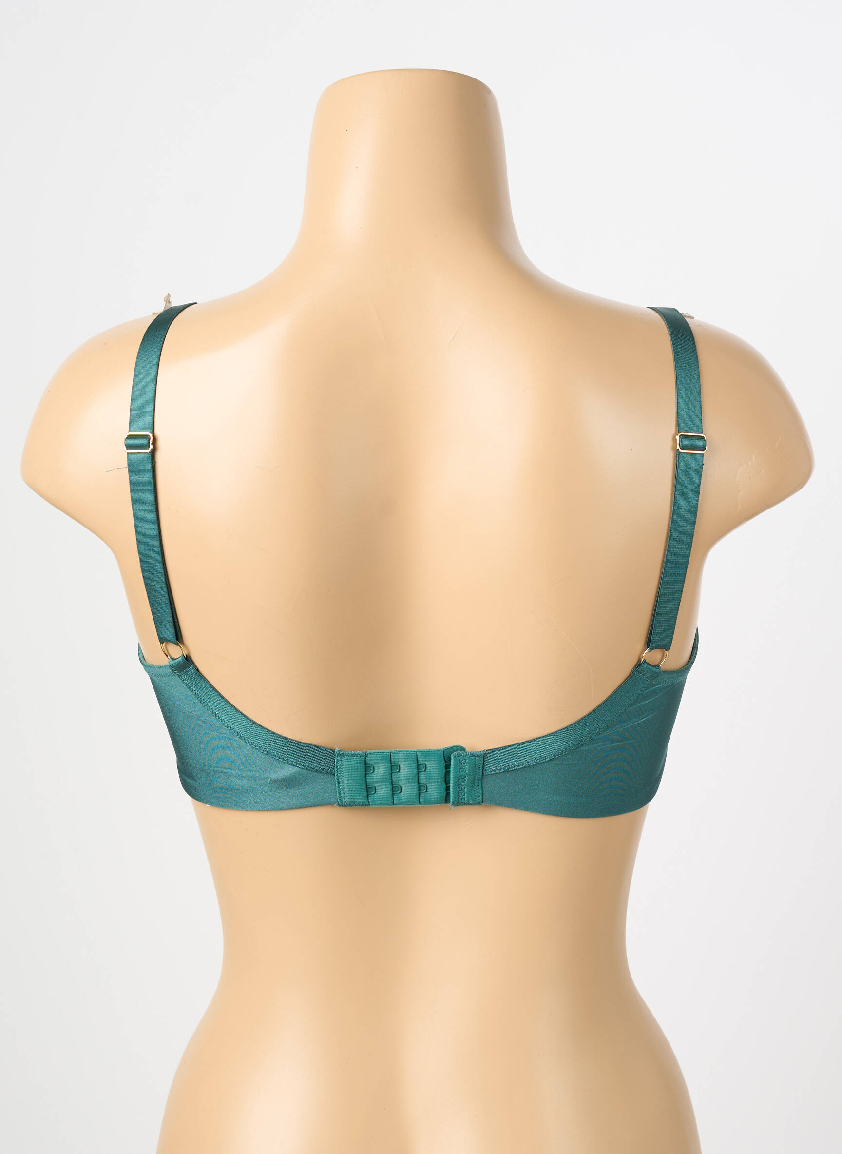 Soutien-gorge légère et transparente haut soutien-gorge emboitant vert SANS COMPLEXE femme