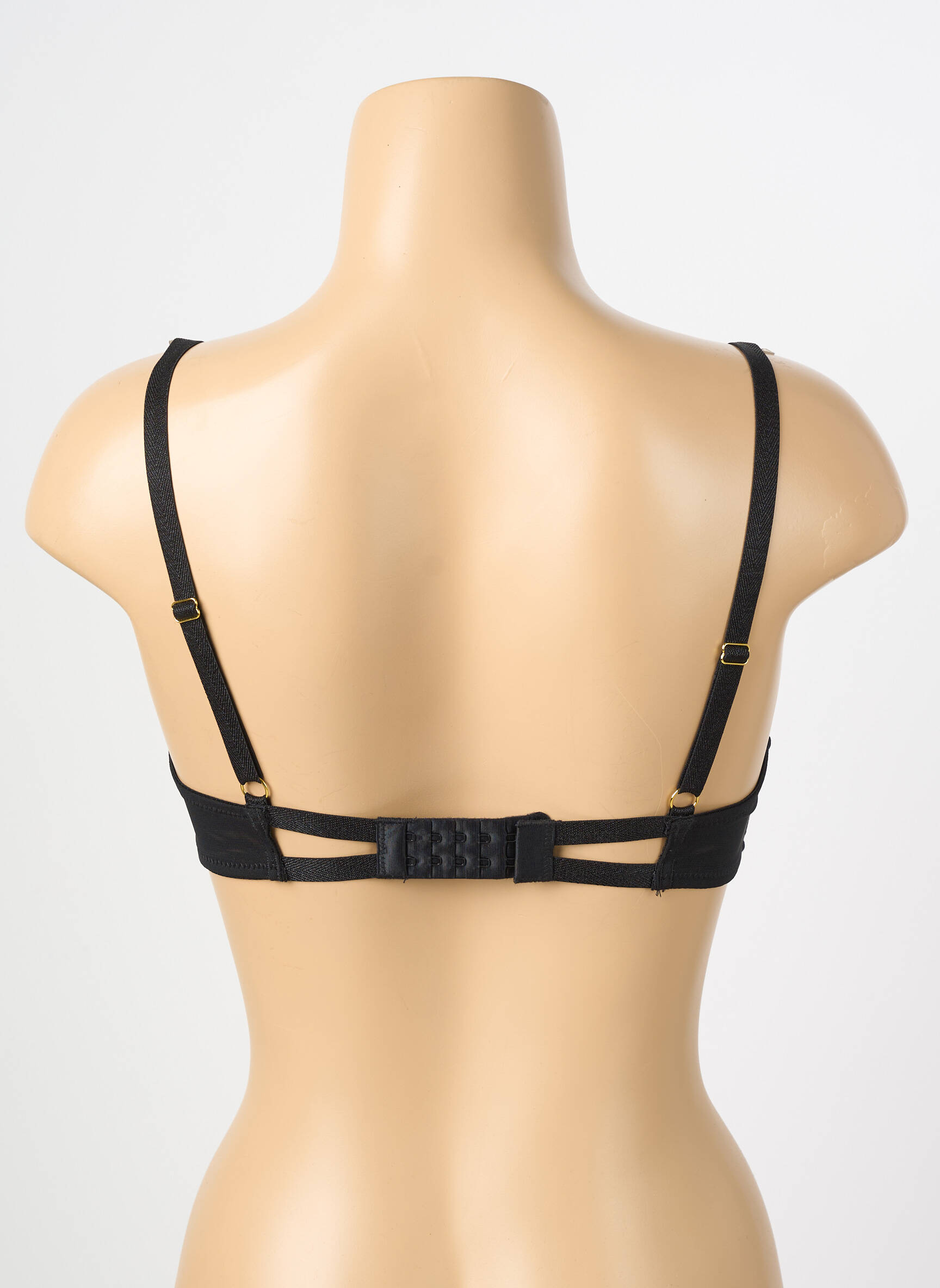 Soutien-gorge légère et transparente haut soutien-gorge emboitant noir VALEGE femme