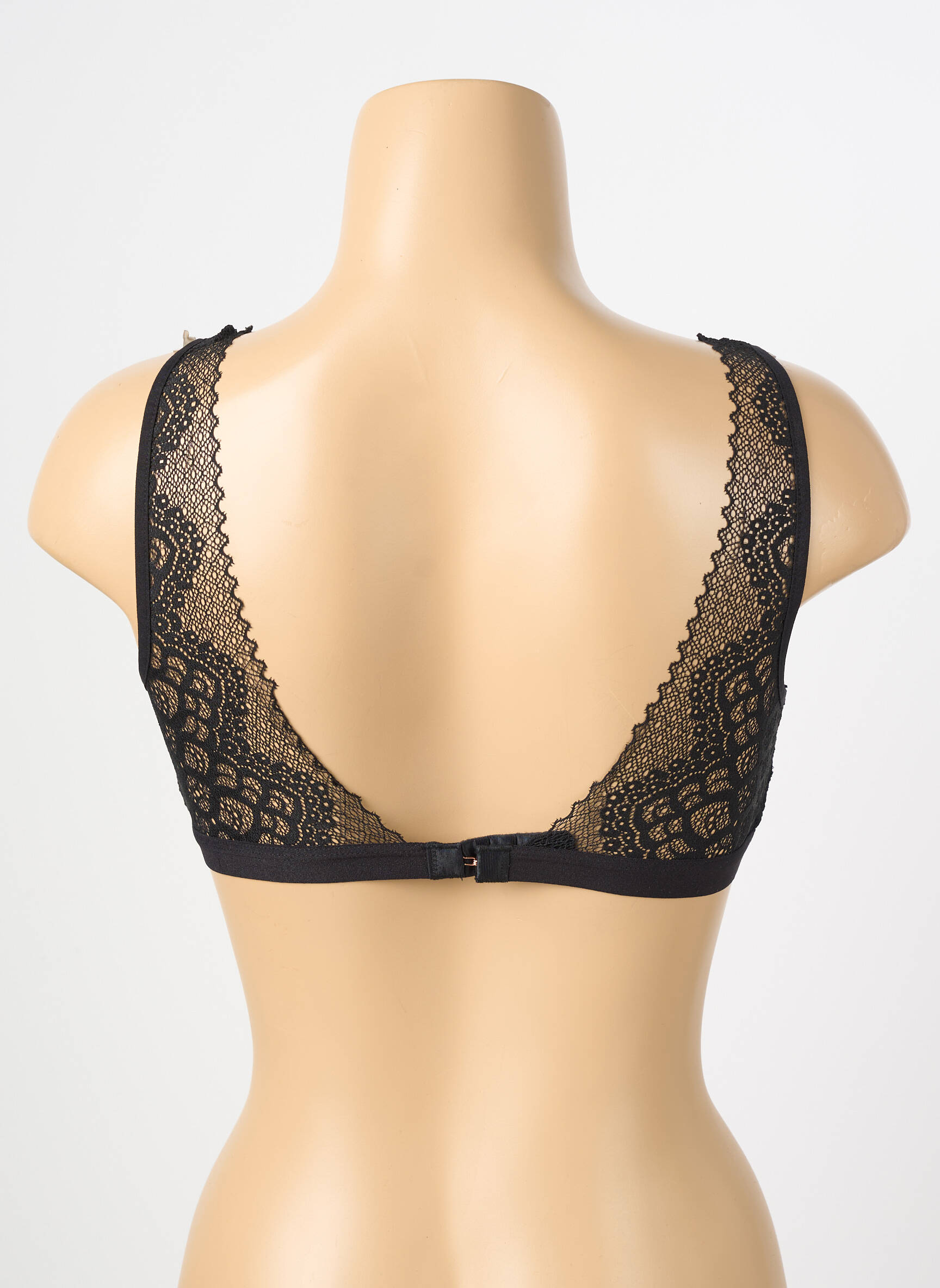 Soutien-gorge sans armature bralettes noir ESCORT femme