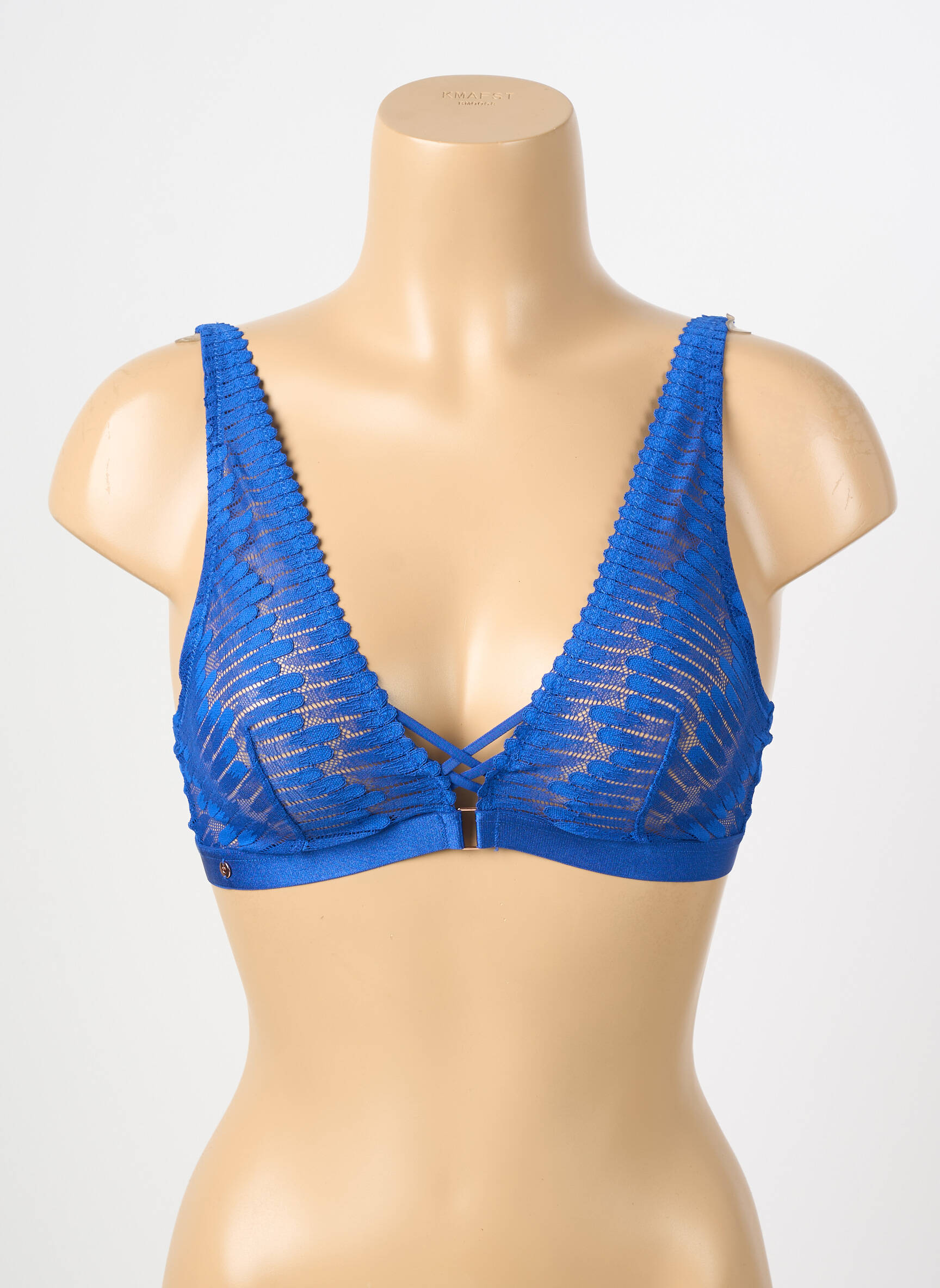 Soutien-gorge sans armature bralettes bleu ESCORT femme