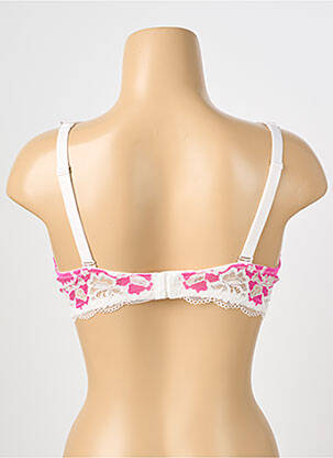 Soutien-gorge effet matière satinée haut soutien-gorge push-up rose ESCORT femme
