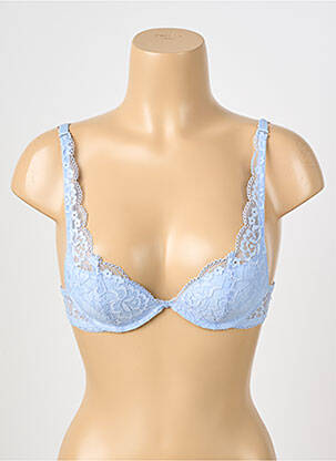 Soutien-gorge haut soutien-gorge push-up haut soutien-gorge push-up bleu ESCORT femme