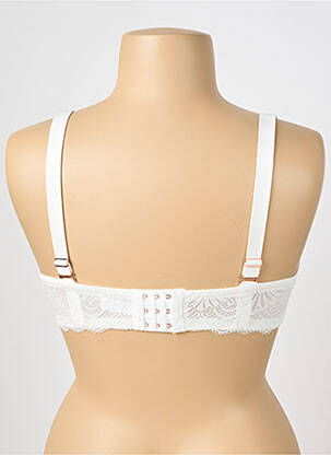 Soutien-gorge effet matière satinée haut soutien-gorge moulé beige ESCORT femme