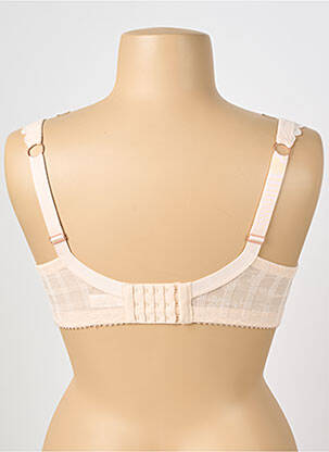 Soutien-gorge effet matière satinée haut soutien-gorge moulé rose VALEGE femme