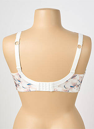 Soutien-gorge effet matière satinée haut soutien-gorge emboitant beige SANS COMPLEXE femme