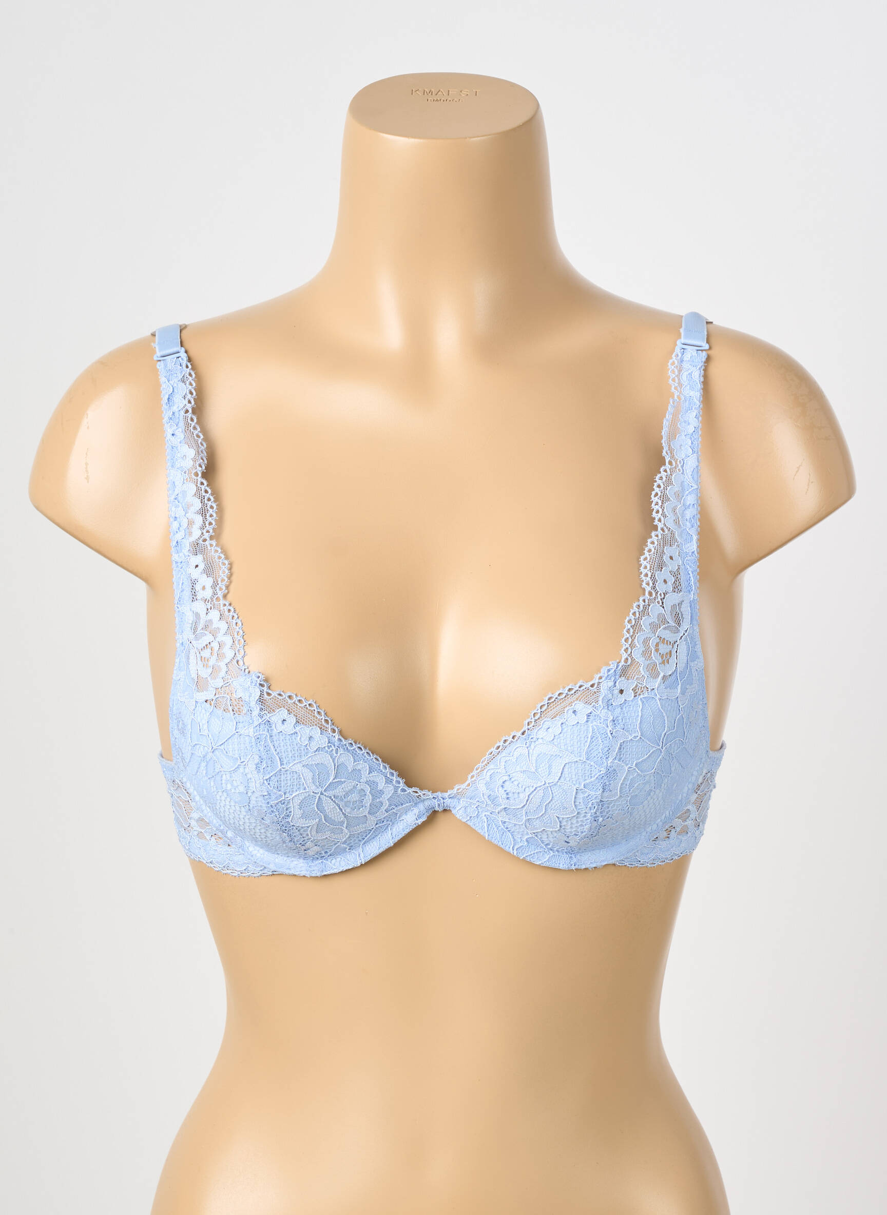 Soutien-gorge haut soutien-gorge push-up haut soutien-gorge push-up bleu ESCORT femme