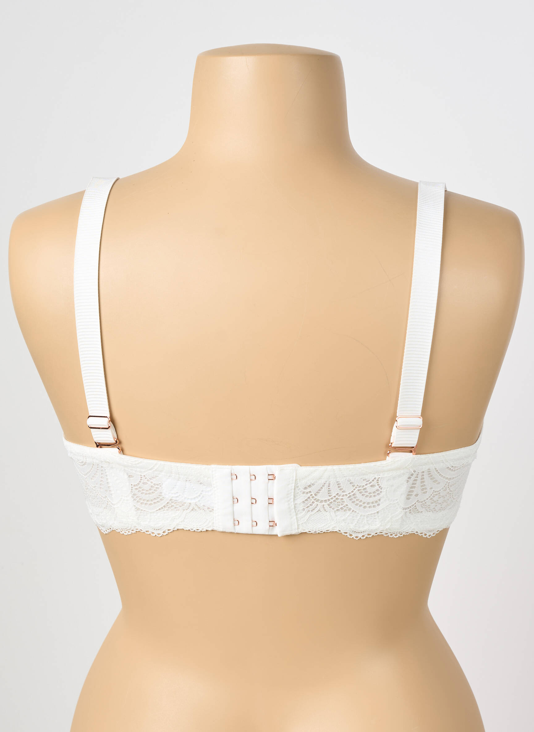 Soutien-gorge effet matière satinée haut soutien-gorge moulé beige ESCORT femme