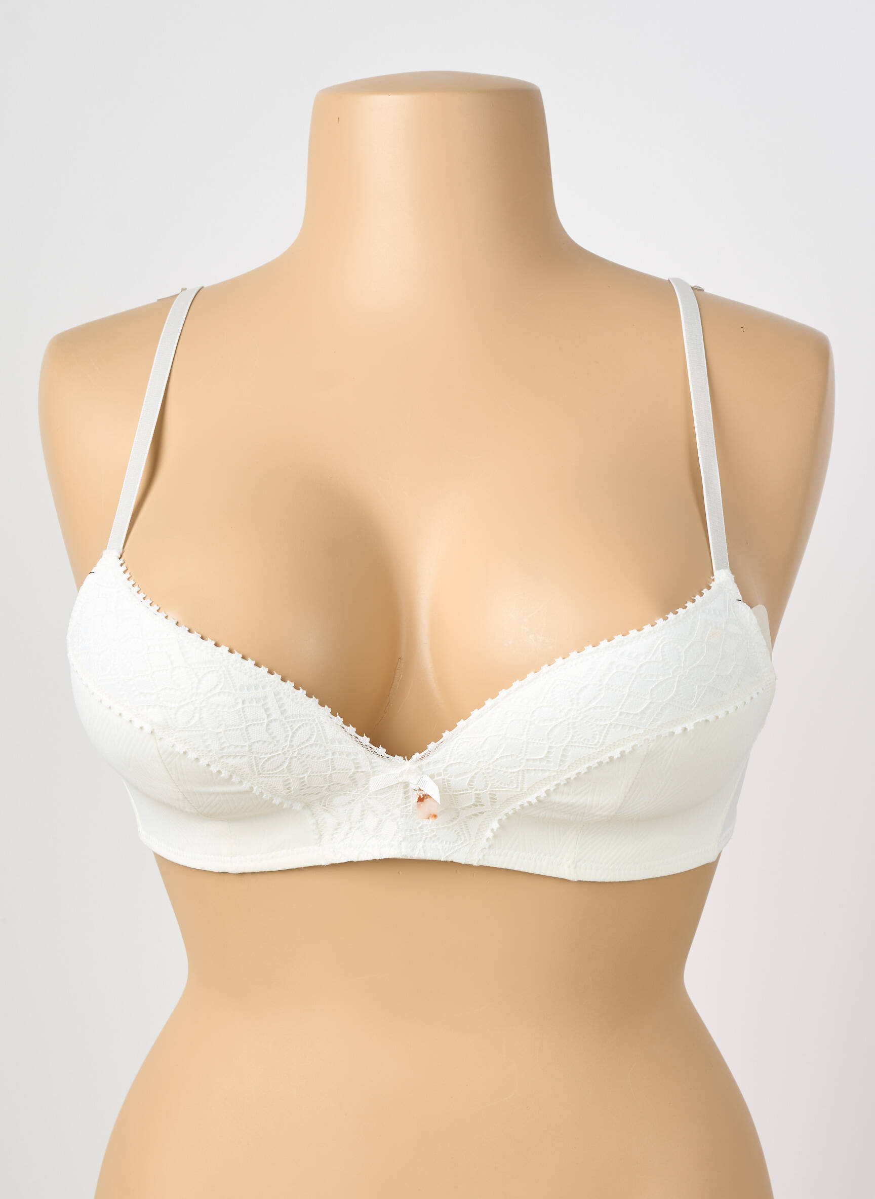 Soutien-gorge haut soutien-gorge push-up haut soutien-gorge push-up beige STEFFY femme