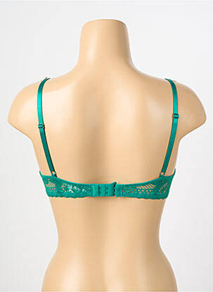 Soutien-gorge légère et transparente haut soutien-gorge moulé vert STEFFY femme
