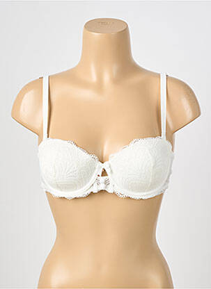 Soutien-gorge effet matière satinée haut soutien-gorge moulé beige ESCORT femme