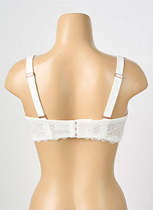 Soutien-gorge effet matière satinée haut soutien-gorge moulé beige ESCORT femme