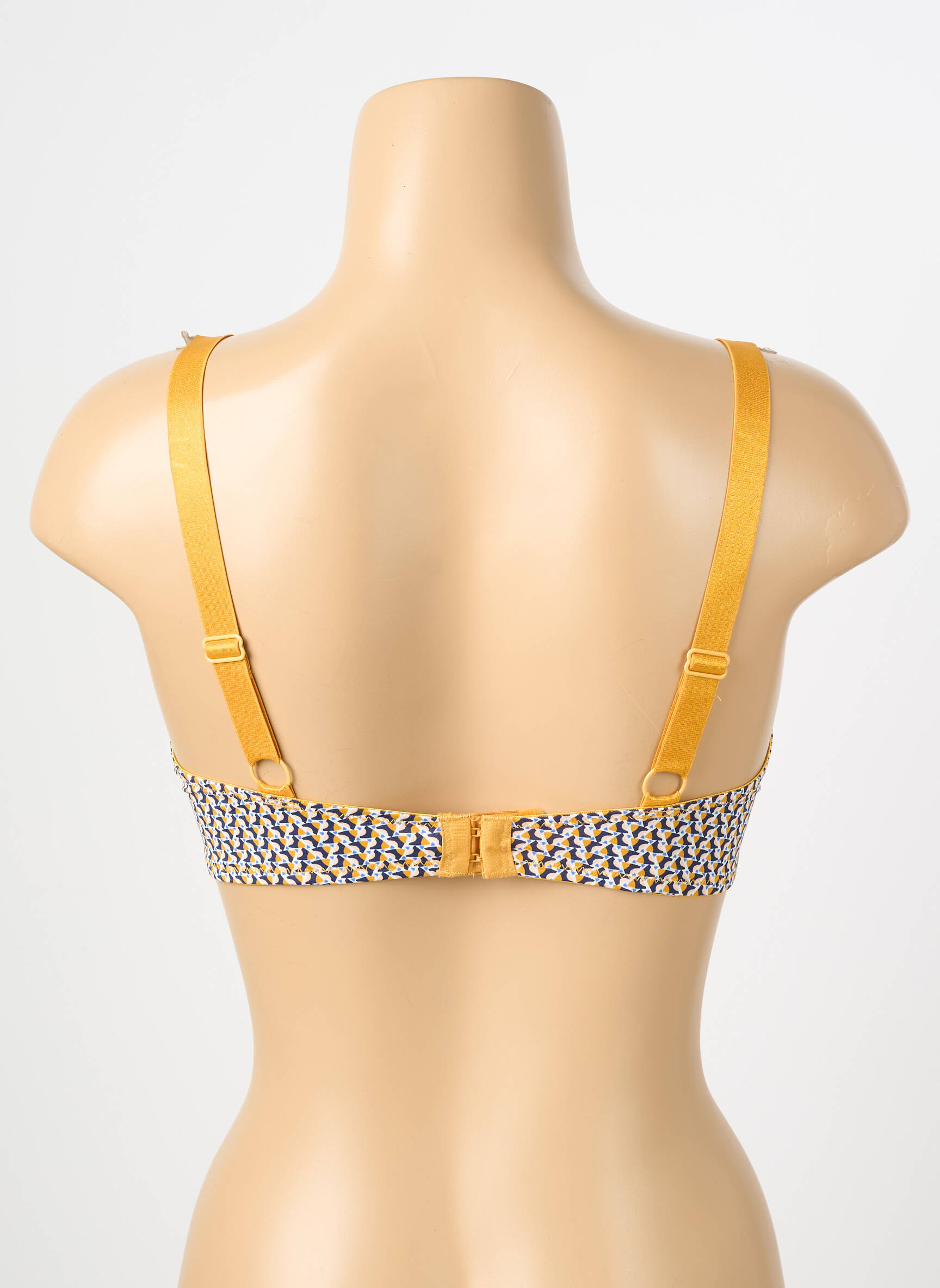 Soutien-gorge broderie haut soutien-gorge moulé jaune STEFFY femme