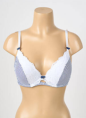 Soutien-gorge haut soutien-gorge push-up haut soutien-gorge push-up bleu ESCORT femme