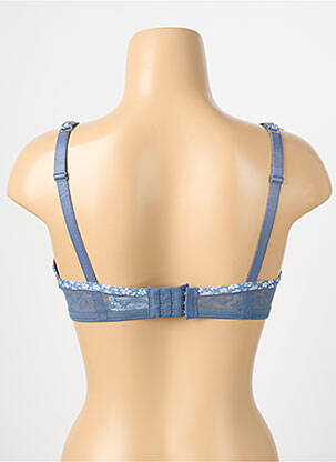 Soutien-gorge légère et transparente haut soutien-gorge moulé bleu SASSA femme