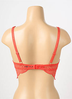 Soutien-gorge légère et transparente haut soutien-gorge moulé orange VALEGE femme