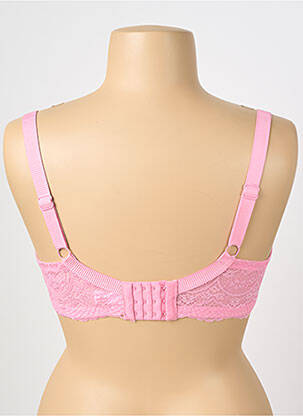 Soutien-gorge légère et transparente haut soutien-gorge moulé rose VALEGE femme