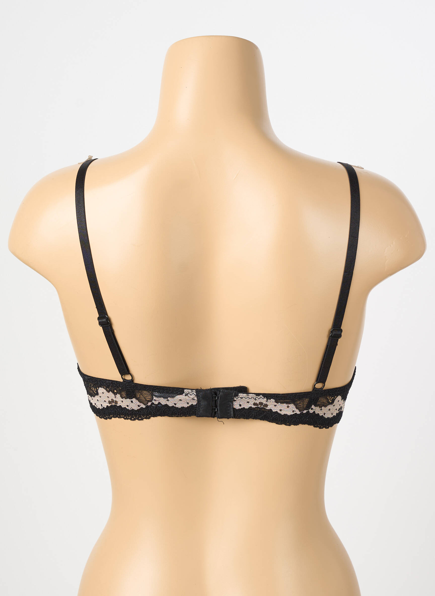 Soutien-gorge sans armature haut soutien-gorge moulé noir STEFFY femme