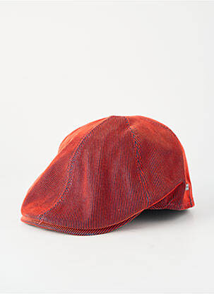 Chapeau doublure textile rouge AUREGA homme