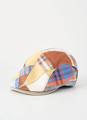 Chapeau doublure textile orange AUREGA homme