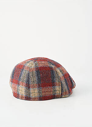 Chapeau doublure textile rouge AUREGA homme