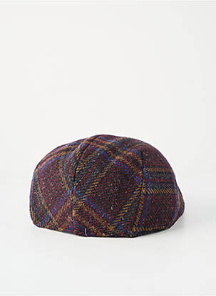 Chapeau doublure textile rouge AUREGA homme